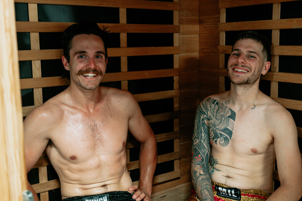 Steam sauna at Between Rounds